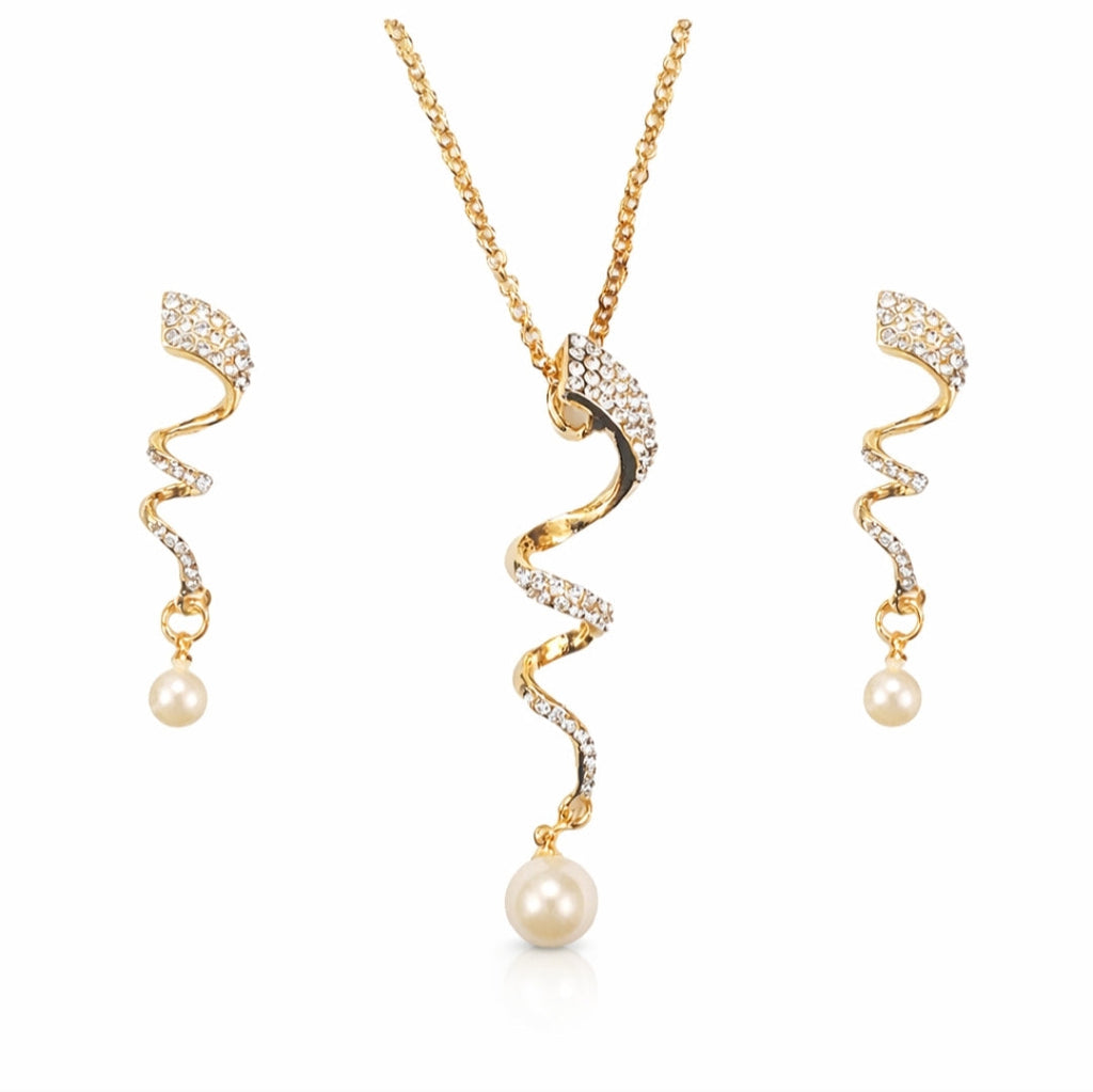 Imitation Pearl Jewelry Set