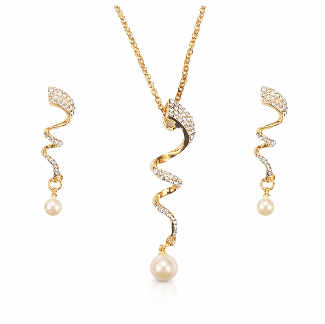 Imitation Pearl Jewelry Set