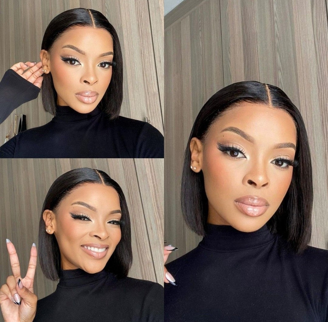 Brazilian Full Frontal Short Bob Wig